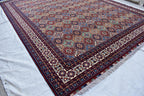 Luxurious Kashi Handmade Afghan Carpet – 16x9.9 ft Masterpiece, Premium Wool, Exquisite Craftsmanship | Large Living Room Rug