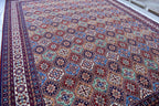 Luxurious Kashi Handmade Afghan Carpet – 16x9.9 ft Masterpiece, Premium Wool, Exquisite Craftsmanship | Large Living Room Rug