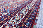 Luxurious Kashi Handmade Afghan Carpet – 16x9.9 ft Masterpiece, Premium Wool, Exquisite Craftsmanship | Large Living Room Rug