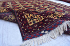 7x10 Exquisite Yousafi Carpet – Handwoven Afghan Masterpiece | Living Room Rug | Bedroom Rug | Boho Decor | Geometric, Multicolor Rug