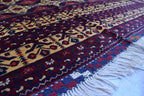 7x10 Exquisite Yousafi Carpet – Handwoven Afghan Masterpiece | Living Room Rug | Bedroom Rug | Boho Decor | Geometric, Multicolor Rug
