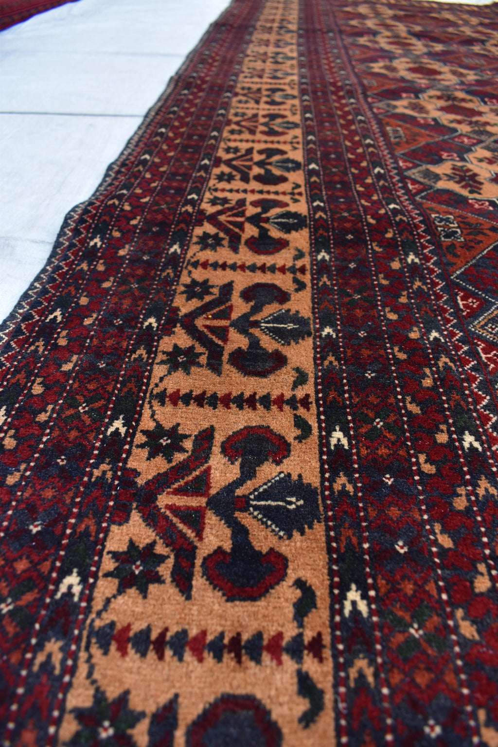 Elegant 10x6.6 ft Yousafi Carpet – Handwoven Afghan Craftsmanship | Living Room Rug | Farm House Rug | Boho Home Decor