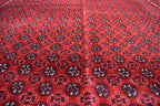 7x10 Authentic Mowrai Gul Carpet – Handwoven Afghan Tradition | Living Room Rug | Dining room Carpet | Rustic Home Decor 9.11x6.6 ft