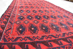 50-Years Old Antique Baluchi Rug 6.1x2.10 ft - Handwoven Wool, Vintage Tribal Carpet, Flatweave Ethnic Decor, Living Room Rug