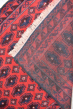 50-Years Old Antique Baluchi Rug 6.1x2.10 ft - Handwoven Wool, Vintage Tribal Carpet, Flatweave Ethnic Decor, Living Room Rug