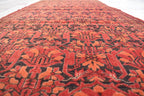 Antique Handmade Runner 12.6 x 2.9 ft - Vintage Persian Hallway Rug, Unique Oriental Carpet, Long Handwoven Floor Runner