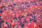 Antique Handmade Runner 12.6 x 2.9 ft - Vintage Persian Hallway Rug, Unique Oriental Carpet, Long Handwoven Floor Runner