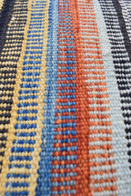 Unique Afghan Kilim Rug – Handwoven Wool, Geometric Tribal Design, 6.6x4.11 ft | Farm House Rug | Bohemian Rug | Office Rug