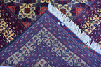 7x10 Exquisite Yousafi Carpet – Handwoven Afghan Masterpiece | Living Room Rug | Bedroom Rug | Boho Decor | Geometric, Multicolor Rug