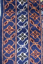 Antique Baluchi Runner 3x13 - Vintage Brown Green and Bronze Tribal Carpet - Narrow Hallway Rug, Ethnic Boho Floor Cover, Collector's Piece