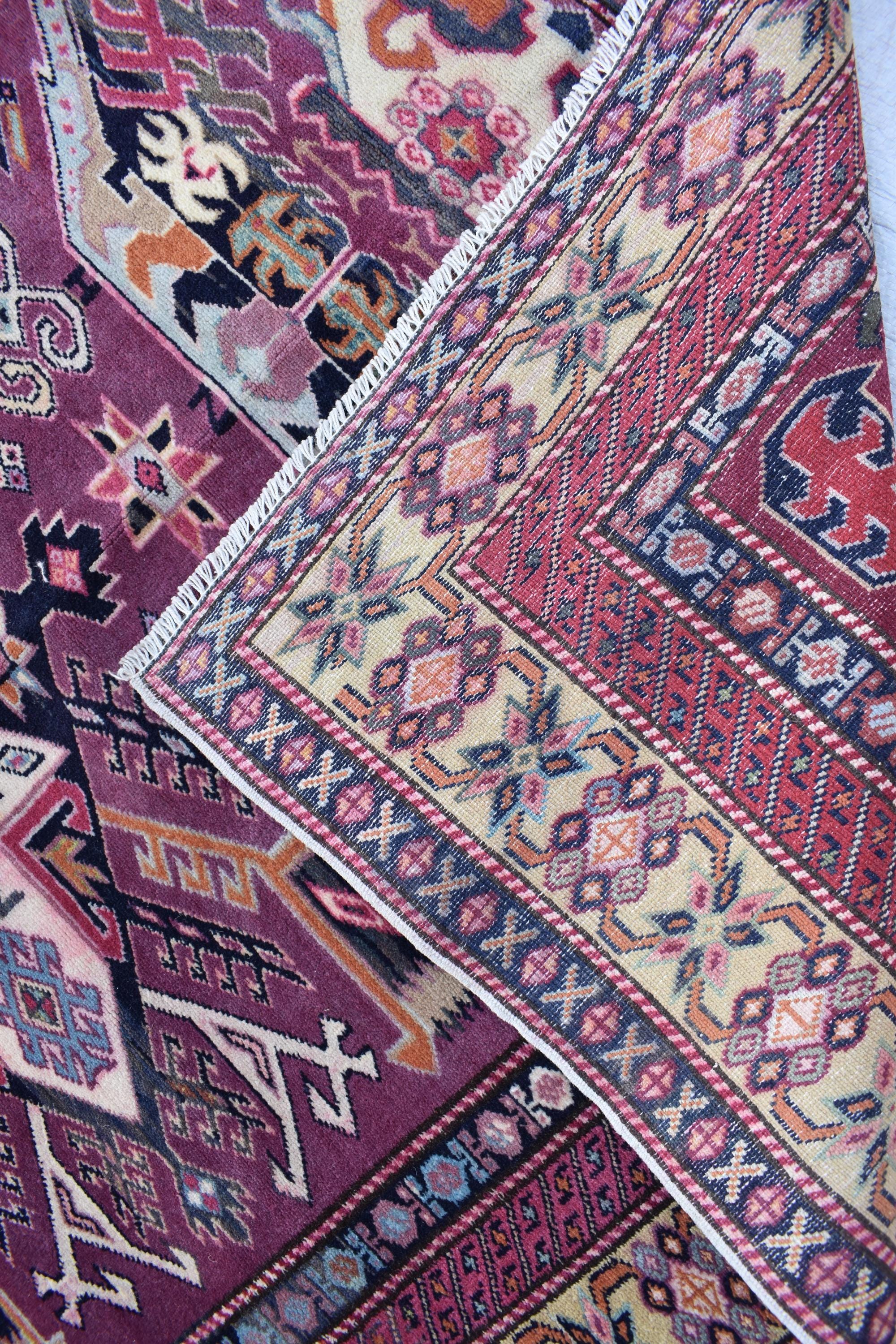 Antique Tabriz Rug 5.4x4.2 ft - Handwoven Persian Carpet, Vintage Oriental Area Rug, Unique Traditional Decor