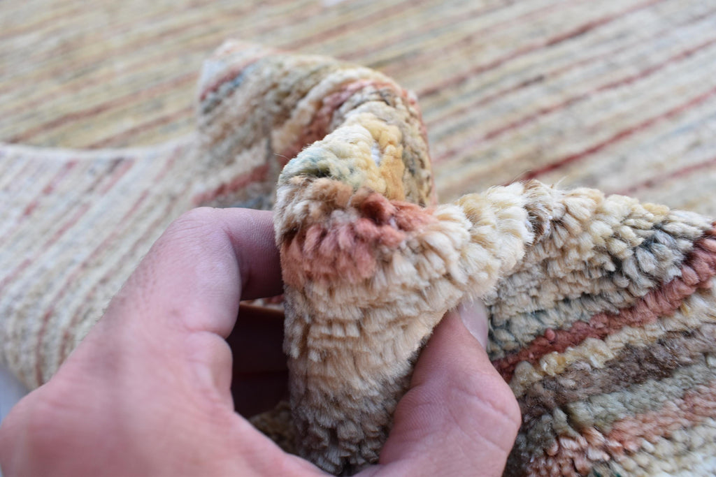 Gabba Design Rug 6 x 3.5 ft - Handmade Persian Wool Carpet, Boho Tribal Area Rug, Unique Rustic Decor, Perfect for Bedroom, Living Room