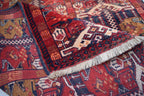 Authentic Afghan Run Ala Bakhmal Rug - 5.3 x 3.3 ft - Handmade Traditional Carpet, Living Room Rug, Bedroom Rug, Wall Hanging Rug