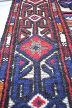 Antique 1950s Kilim Rug – Vintage Afghan Handmade Wool Carpet, 6.11 x 4.5 ft | Mid-Century Tribal Flat Weave Decor, Farm House Rug
