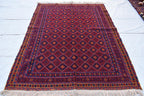 Antique Vintage Kilim Rug – 50 Years Old | 6.2 x 4.1 ft Handwoven Treasure, Vintage Collectible Kilim, Medium Area Rug, Bedroom Rug
