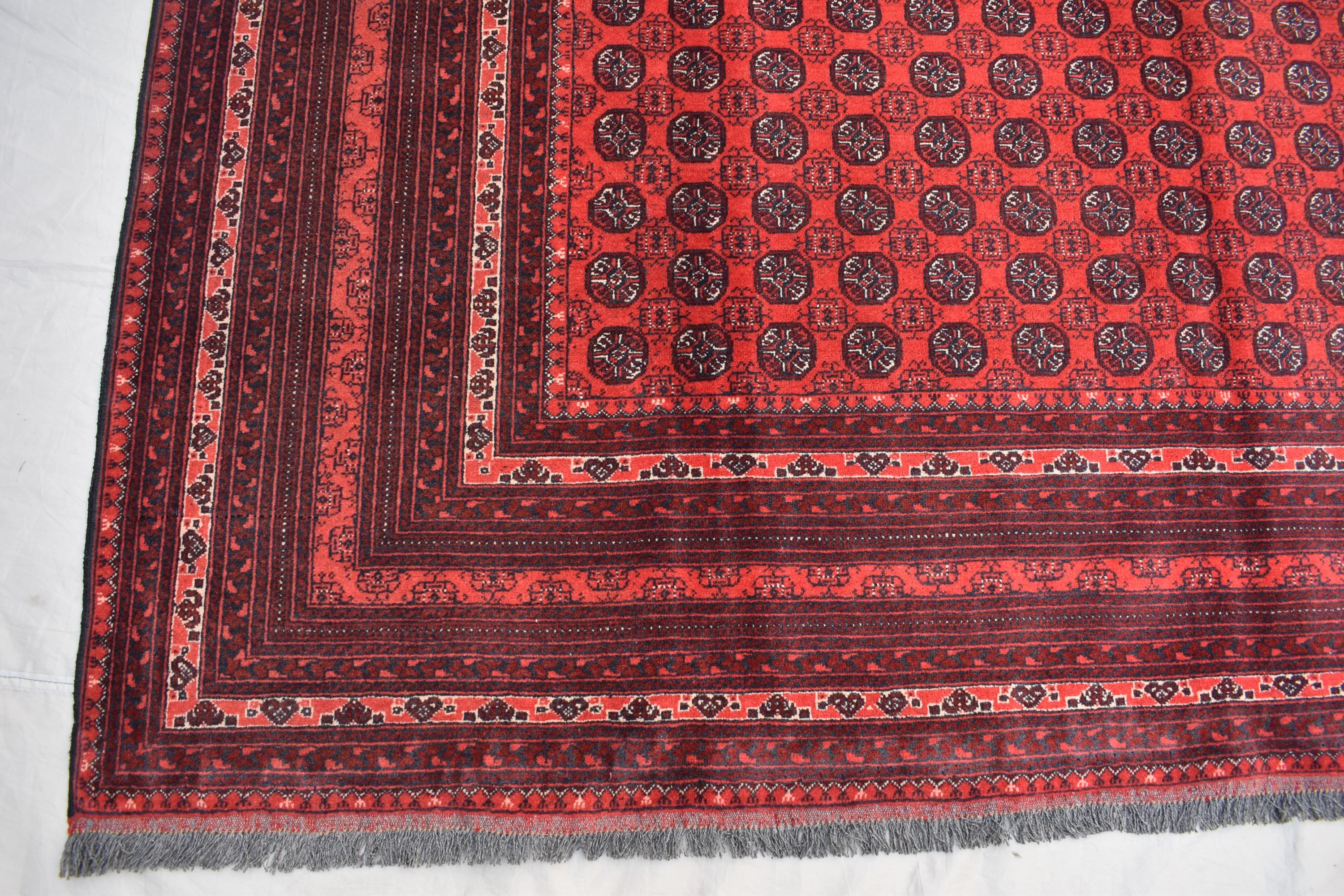 6x9 Vintage Mawri Gul Rug-Handwoven Tribal Afghan Wool Carpet, Bohemian Area Rug, Oriental Rug, Rug for Living Room, Farm House Rug 9.3x6.3