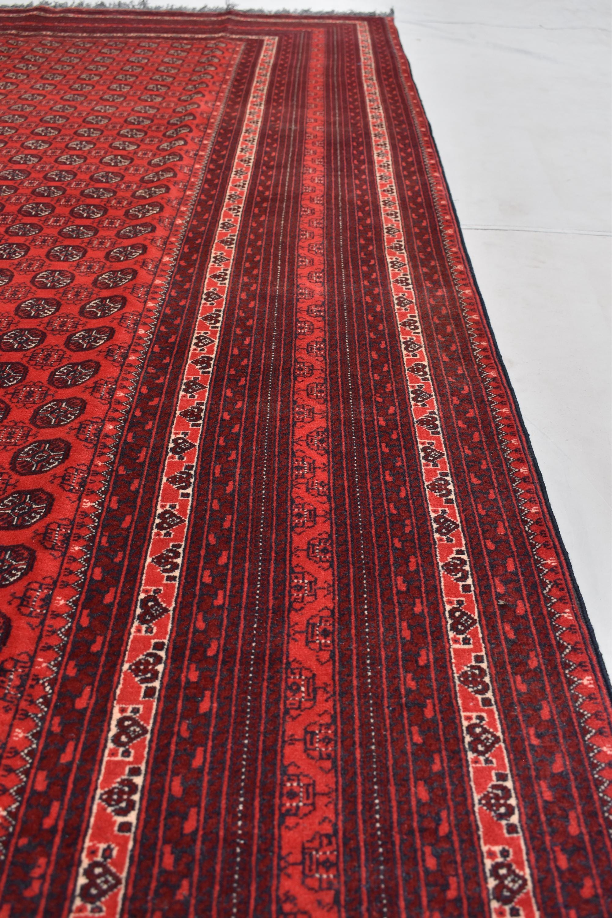 6x9 Vintage Mawri Gul Rug-Handwoven Tribal Afghan Wool Carpet, Bohemian Area Rug, Oriental Rug, Rug for Living Room, Farm House Rug 9.3x6.3