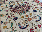 6.6x5.6 ft Handwoven Chobi Rug Afghan Wool Area Rug for Living Room | Traditional Oriental Carpet on Etsy, Office Rug, Living Room Rug