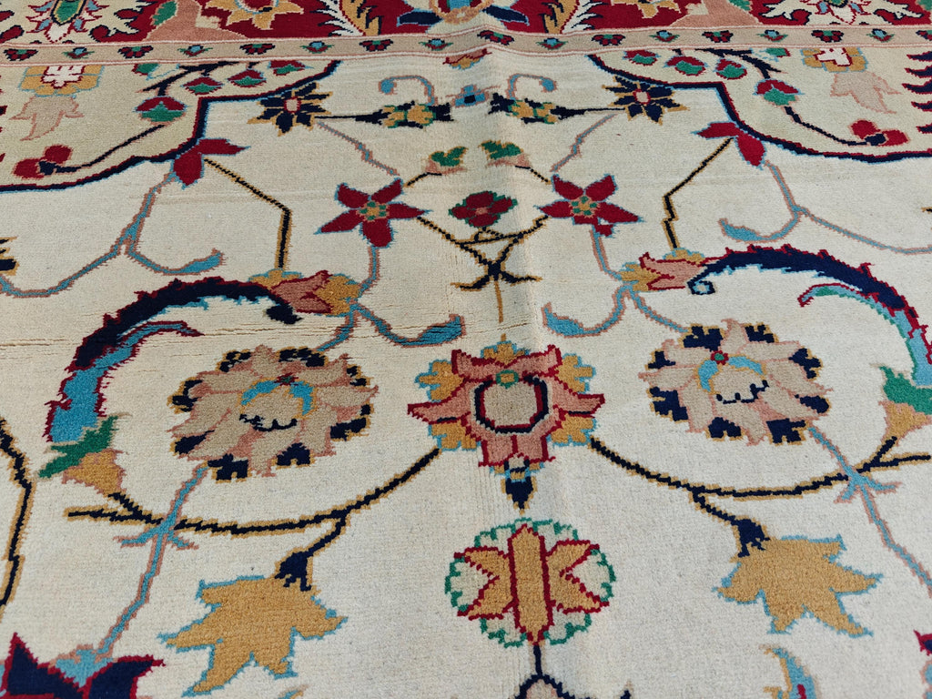6.6x5.6 ft Handwoven Chobi Rug Afghan Wool Area Rug for Living Room | Traditional Oriental Carpet on Etsy, Office Rug, Living Room Rug