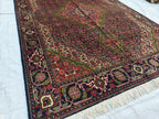 Antique Tabriz Rug 6.6x4.9 ft Persian Handwoven Wool Carpet Vintage Oriental Rug for Living Room Unique Etsy Find, Entryway, living Room Rug