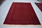 Antique Gul Dana Rug 8.7x6.4 ft Afghan Handwoven Wool Carpet Vintage Oriental Area Rug for Living Room | Unique Etsy Find, Living Room Rug