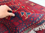 4x7 Bukhara Rug|Handwoven Wool Area Rug Traditional Oriental Carpet for Living Room Unique Etsy Find, Farm House Rug, Bedroom Rug 6.8x4.2 ft