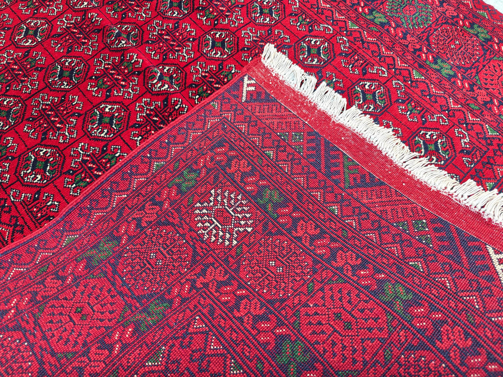 Handwoven ShirenTakab Runner Rug - 6.2x3.3 ft Vintage Persian Wool Carpet Tribal Hallway Runner, Boho Oriental Rug for Entryway, Living Room