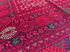 Handwoven ShirenTakab Runner Rug - 6.2x3.3 ft Vintage Persian Wool Carpet Tribal Hallway Runner, Boho Oriental Rug for Entryway, Living Room