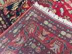 Belgian Prayer Mat 4.5x3.2 ft - Handwoven Wool Rug, Islamic Prayer Carpet, Small Area Rug for Home Decor, Wall Hanging Rug, Home Decor
