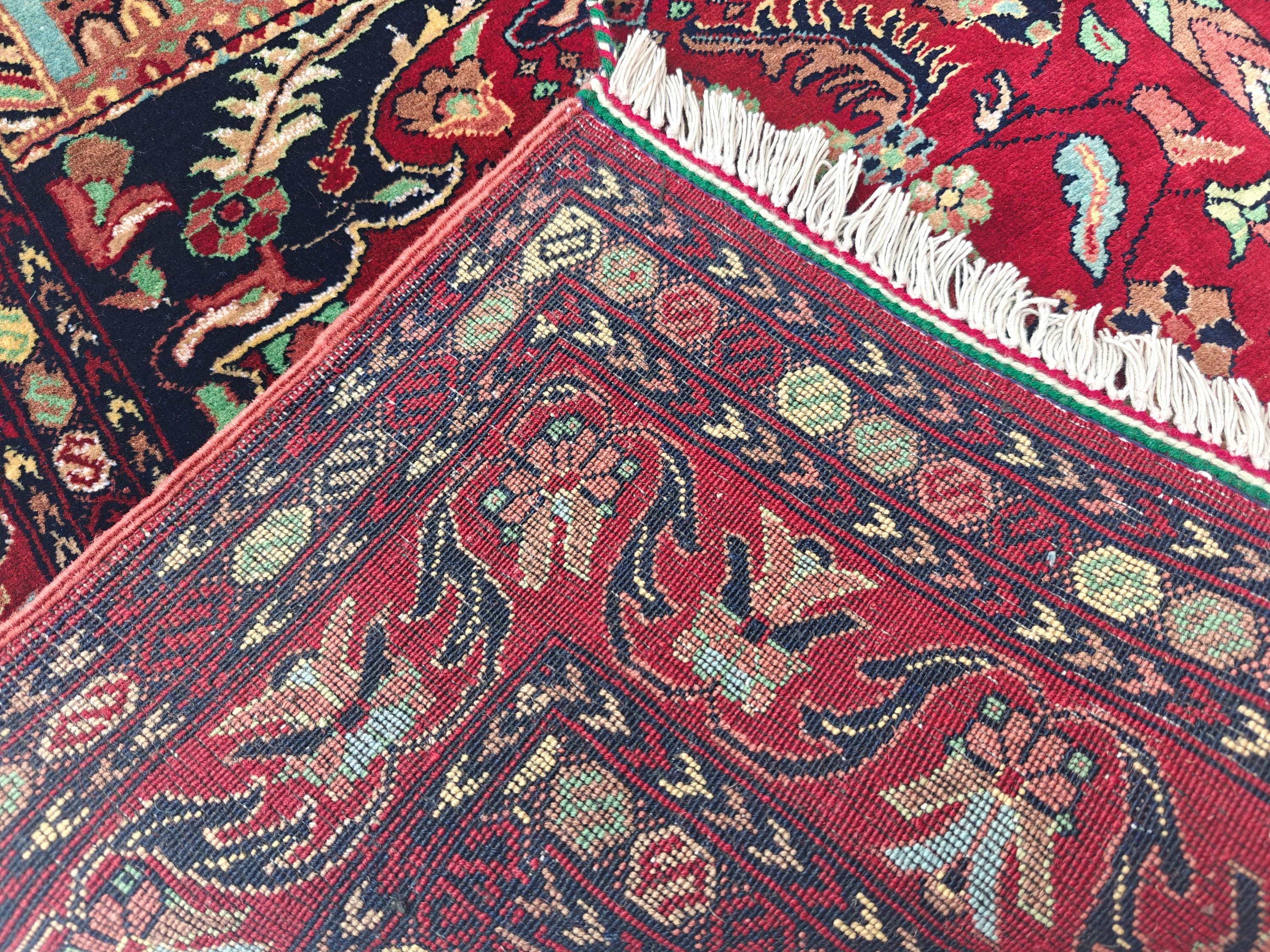 Belgian Prayer Mat 4.5x3.2 ft - Handwoven Wool Rug, Islamic Prayer Carpet, Small Area Rug for Home Decor, Wall Hanging Rug, Home Decor