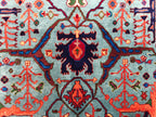Authentic Beljik Chobi Rug 7x4.4 ft - Handwoven Afghan Wool Carpet, Traditional Oriental Area Rug, Unique Home Decor, Living Room Rug