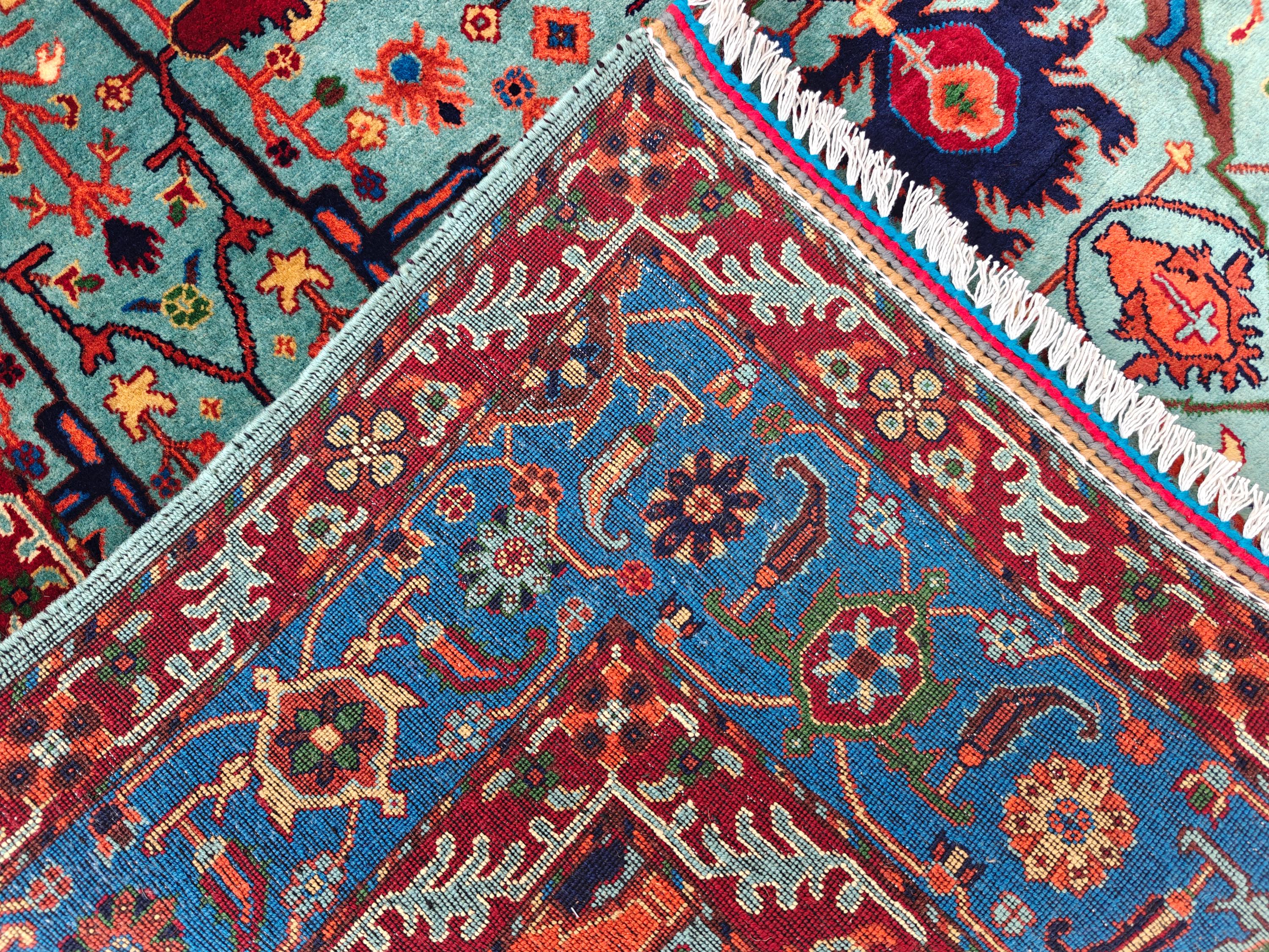Authentic Beljik Chobi Rug 7x4.4 ft - Handwoven Afghan Wool Carpet, Traditional Oriental Area Rug, Unique Home Decor, Living Room Rug