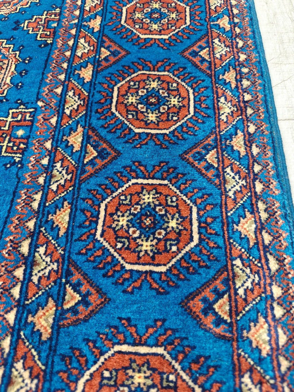 Authentic Beljik 6.7x4.5 ft - Handwoven Afghan Wool Carpet, Traditional Oriental Area Rug, Unique Home Decor, Living Room, Bedroom Rug