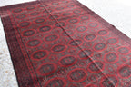 Vintage Wool Rug 8.10 x 6.4 ft | Antique Handwoven Carpet | Traditional Tribal Design | Vintage Area Rug for Living Room or Dining Room.