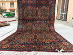 Authentic Handmade Afghan Beljik Rug - 5.4x3.3 ft | Tribal Wool Area Carpet | Unique Oriental Decor, Entryway Rug, Office Rug, Bedroom Rug