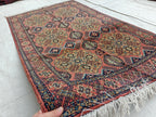 Authentic Handmade Afghan Beljik Rug - 5.4x3.3 ft | Tribal Wool Area Carpet | Unique Oriental Decor, Entryway Rug, Office Rug, Bedroom Rug