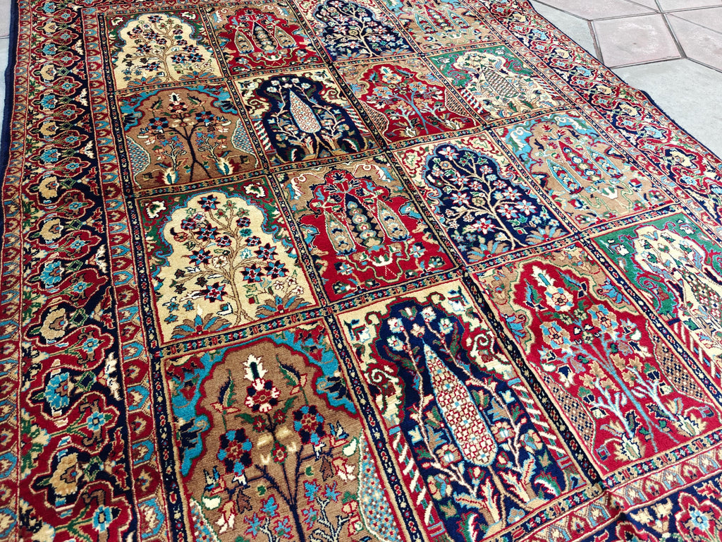5x7 Handmade Maranus Rug - Authentic Afghan Tribal Carpet, Unique Wool Rug for Living Room & Bedroom Decor 6.6x4.9 ft, Oriental Pattern
