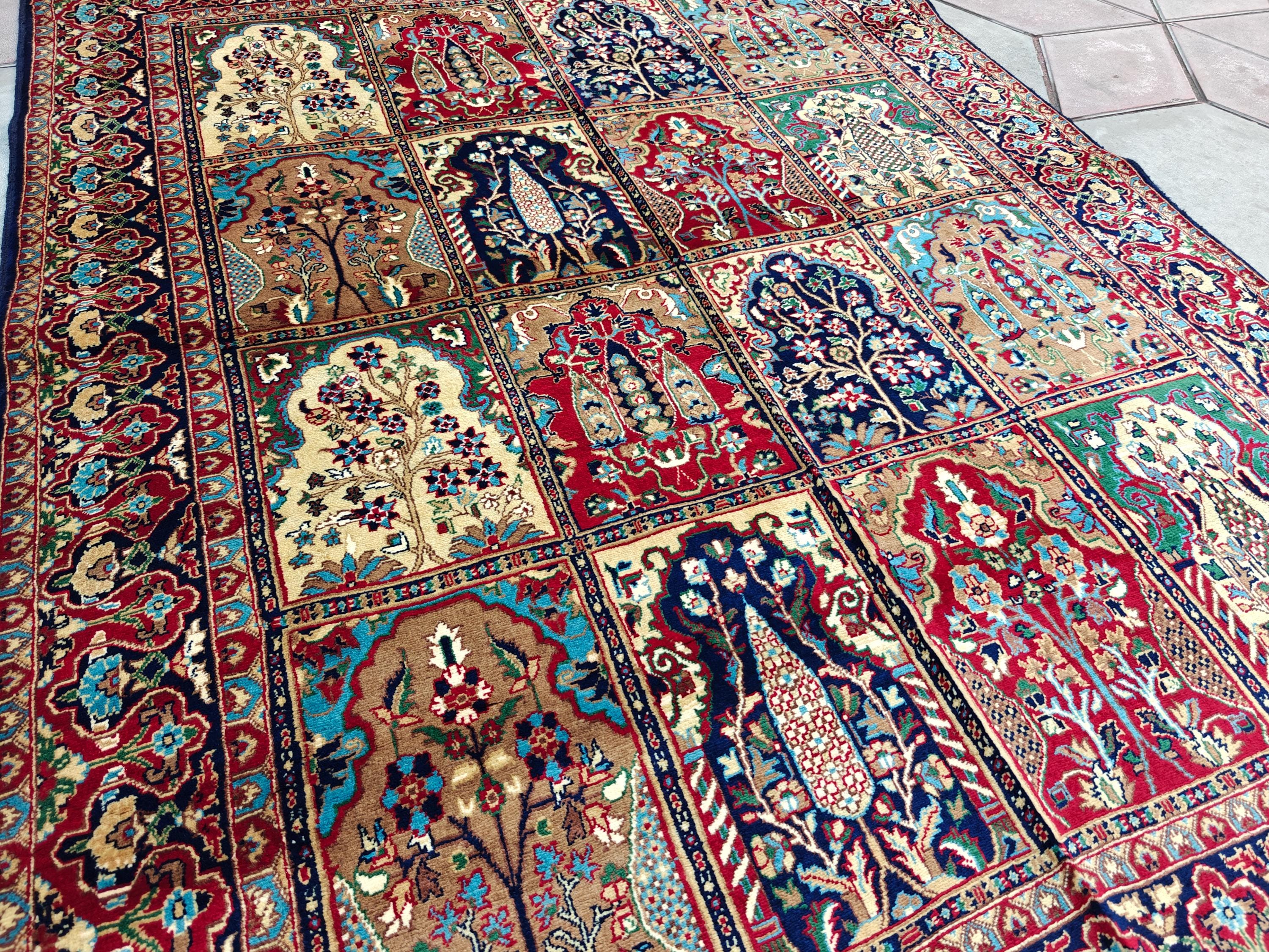 5x7 Handmade Maranus Rug - Authentic Afghan Tribal Carpet, Unique Wool Rug for Living Room & Bedroom Decor 6.6x4.9 ft, Oriental Pattern