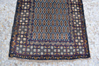 Vintage Antique Afghan Handmade Rug – 4.5 x 2.9 ft | Unique Tribal Design | Authentic Wool Carpet | One-of-a-Kind Oriental Afghan Rug