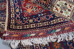 10x14 Large Afghan Handmade Rug-Traditional Wool Carpet with Geometric & Tribal Patterns-Authentic Oriental Decor, Living Room Rug 13.5x9.9