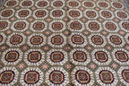 8x12 Authentic Afghan Handmade Rug Hand knotted Traditional Wool Carpet with Tribal Patterns, Rustic Rug for Living Room, Bedroom 11.6x8.2ft