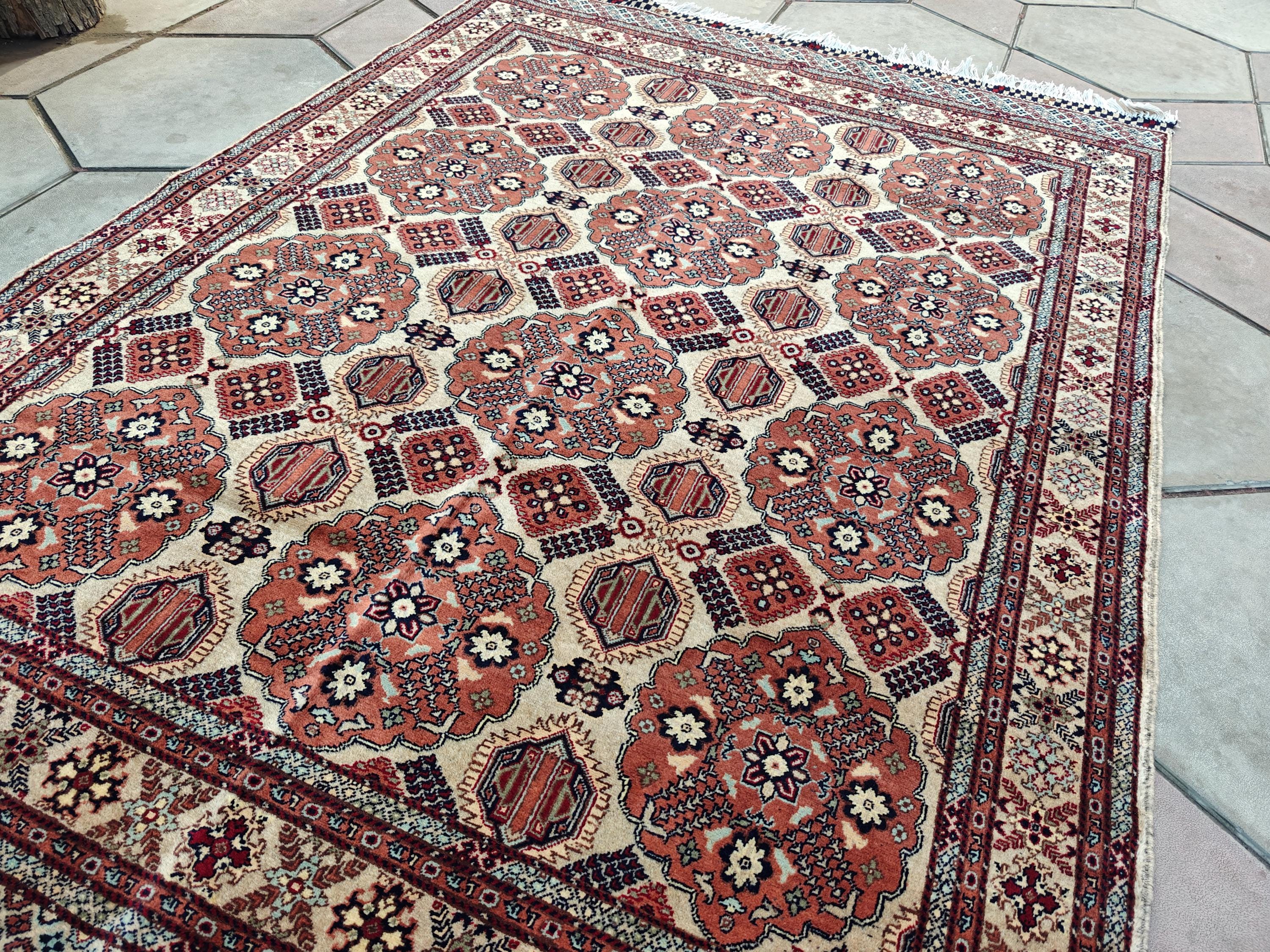 5x7 Handcrafted Saruki Rug Premium Quality, Durable, Stylish Home Décor for Living Room & Bedroom, Entryway, Hallway Rug 4.9x6.5 ft