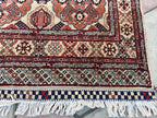 5x7 Handcrafted Saruki Rug Premium Quality, Durable, Stylish Home Décor for Living Room & Bedroom, Entryway, Hallway Rug 4.9x6.5 ft