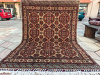 5x7 Handcrafted Saruki Rug Premium Quality, Durable, Stylish Home Décor for Living Room & Bedroom, Entryway, Hallway Rug 4.9x6.5 ft