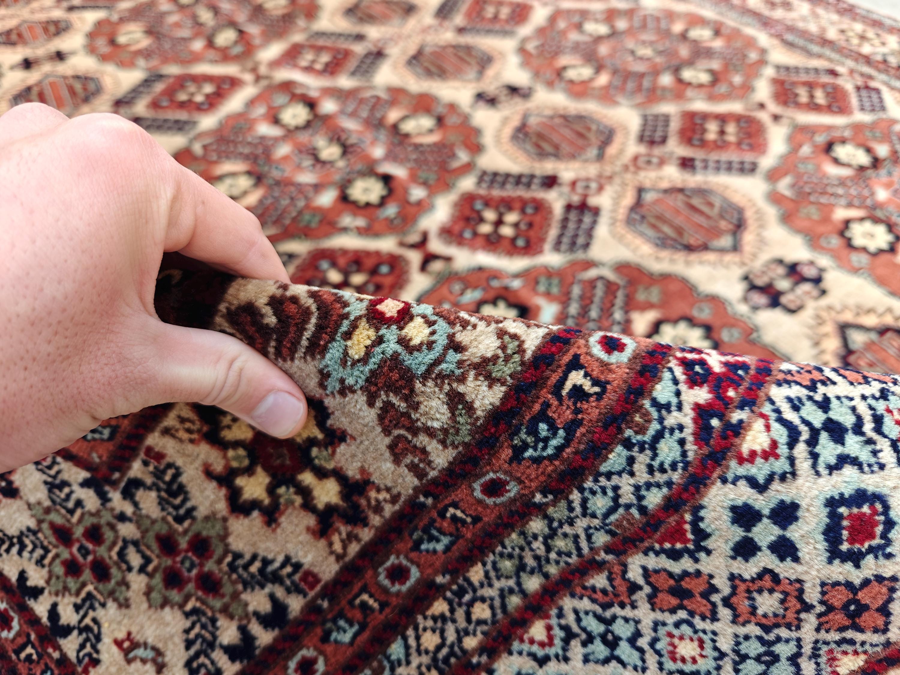 5x7 Handcrafted Saruki Rug Premium Quality, Durable, Stylish Home Décor for Living Room & Bedroom, Entryway, Hallway Rug 4.9x6.5 ft