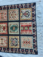 Hallway Handmade Afghan Chobi Runner Rug 6.7x2.9 ft – Natural Dyes, Wool, Oriental Hallway Carpet, Entryway Rug, Narrow Hallway Runner