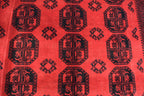 Antique Afghan Rug - 9.5 x 6.5 ft - Handwoven Vintage Rug - Traditional Afghan Carpet - Wool Rug - Authentic Oriental Rug - Collectible Rug