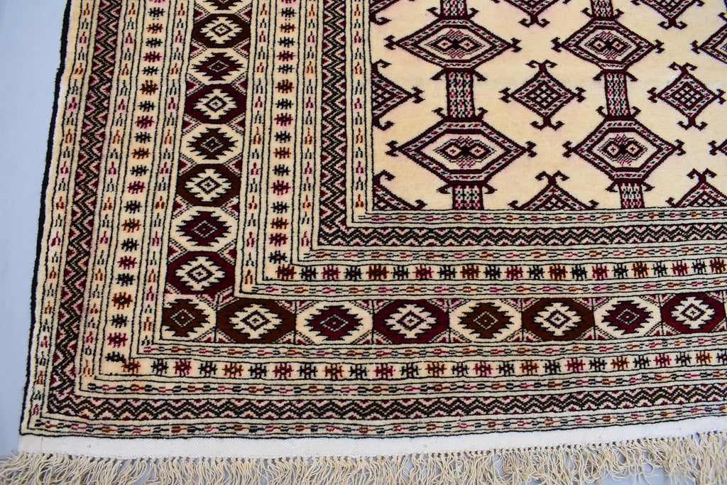 4x6 Antique Zahir Shahi Rug – Authentic Afghan Handmade Carpet | Unique Etsy Find, Rug for Living Room, Hallway Rug, Kitchen Rug 3.9x5.7