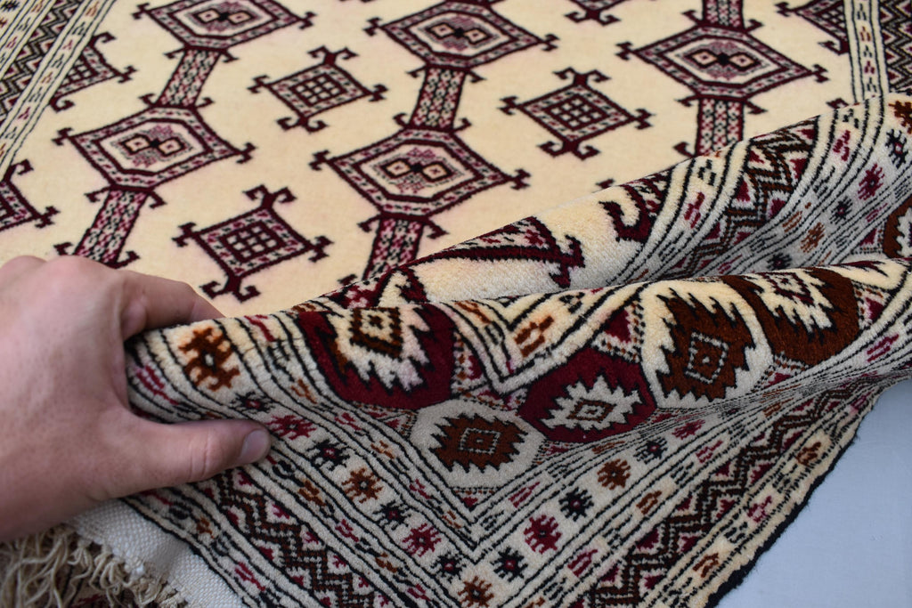 4x6 Antique Zahir Shahi Rug – Authentic Afghan Handmade Carpet | Unique Etsy Find, Rug for Living Room, Hallway Rug, Kitchen Rug 3.9x5.7