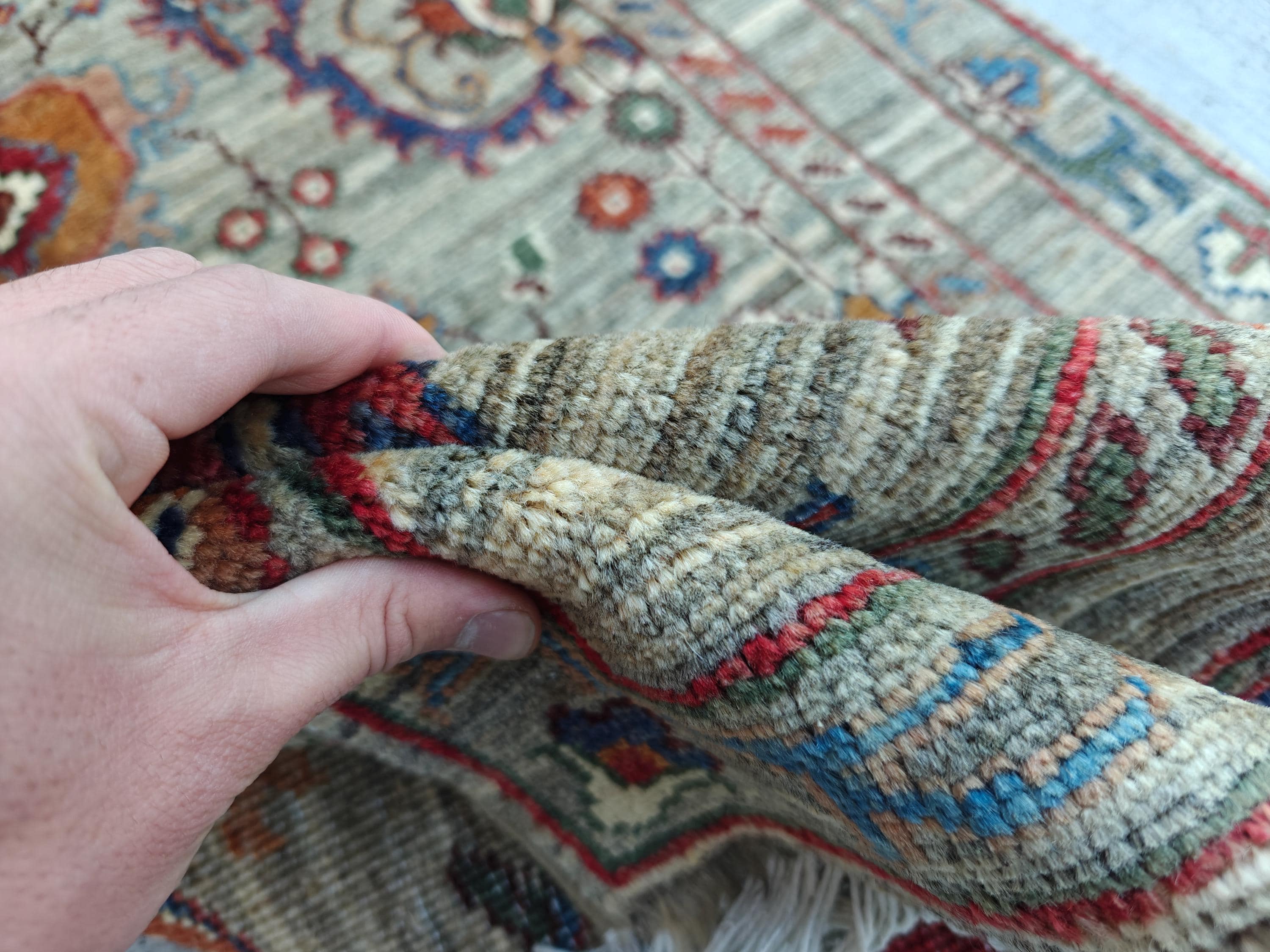Handmade 9.8x2.7 ft Chobi Runner - Afghan Wool Rug, Tribal Hallway Carpet, Elegant Vintage Decor, Entryway Rug, Long Narrow Rug